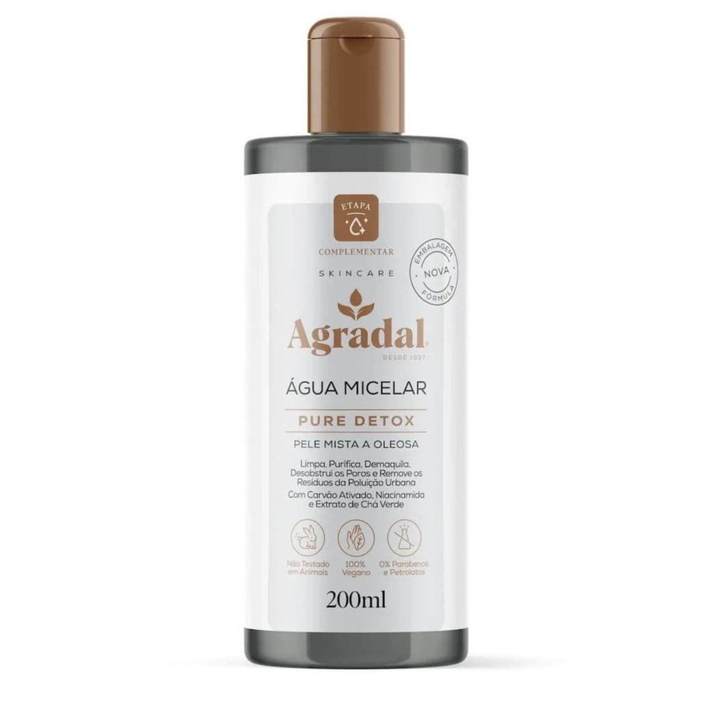 Agradal - Água Micelar Pure Detox 200ml