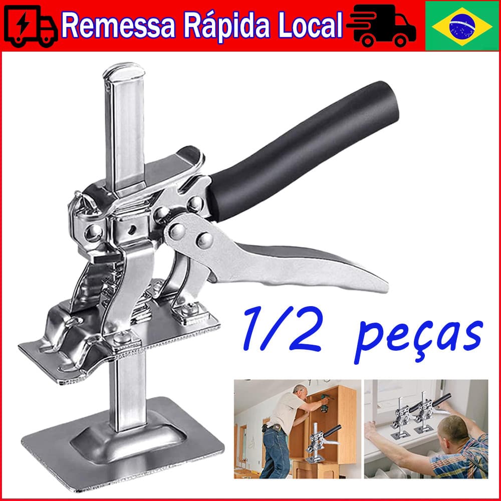 1/2 peças Macaco de construção multifuncional para economia de mão de obra, ferramenta de elevação de macaco de móveis