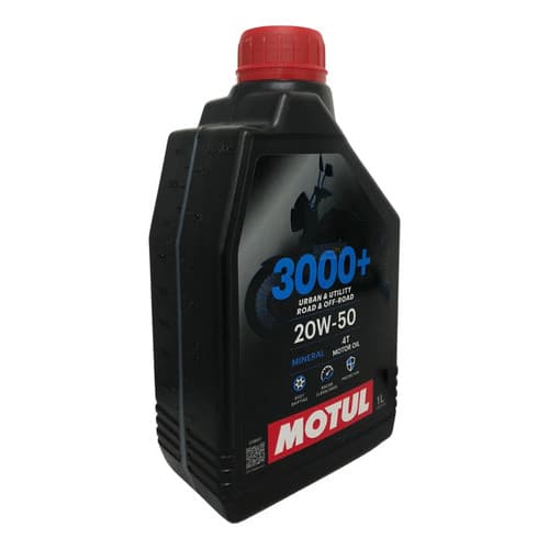 Óleo Motul 20w-50 3000+ Mineral 4t 1l Moto