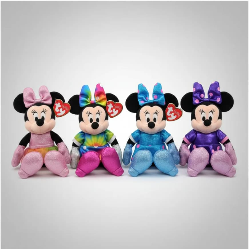 Minnie Mouse Pelúcia Original - 16cm Ty DTC