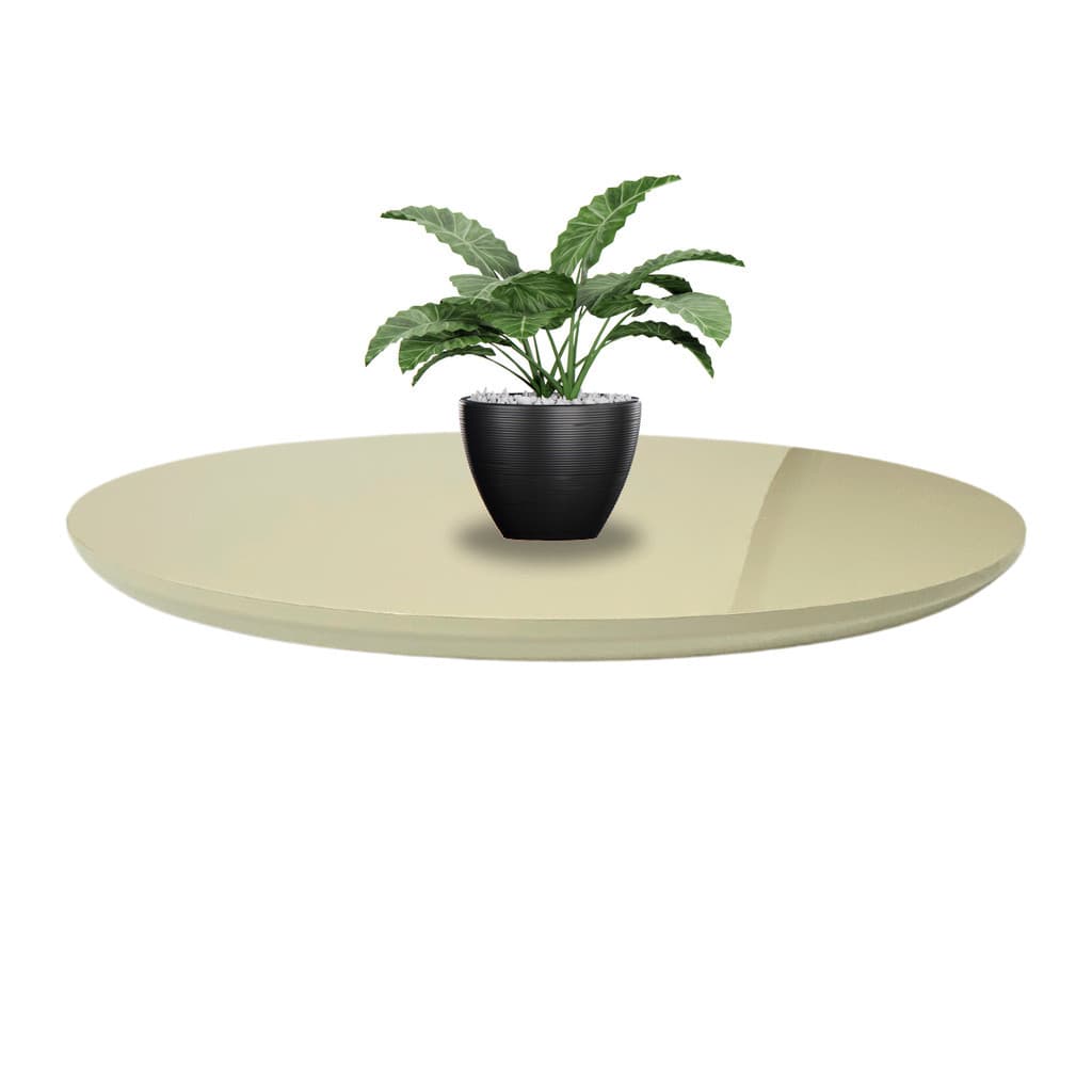 Tampo MDF 35cm Para Moveis Mesa Apoio Lateral Canto Redondo De Madeira