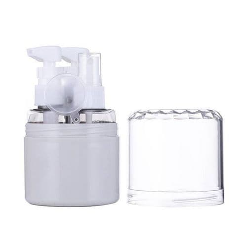 Kit 3 Frascos Reutilizaveis Spray Viagem Portatil Liquidos Cosméticos Facilidade Organização Tampa Vedação