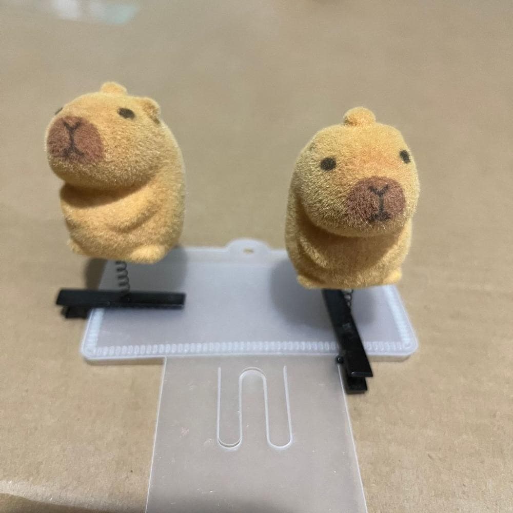 Bonito Grampo Capivara - Liga Primavera, Personagem de Desenho, Fixador de Cabelo