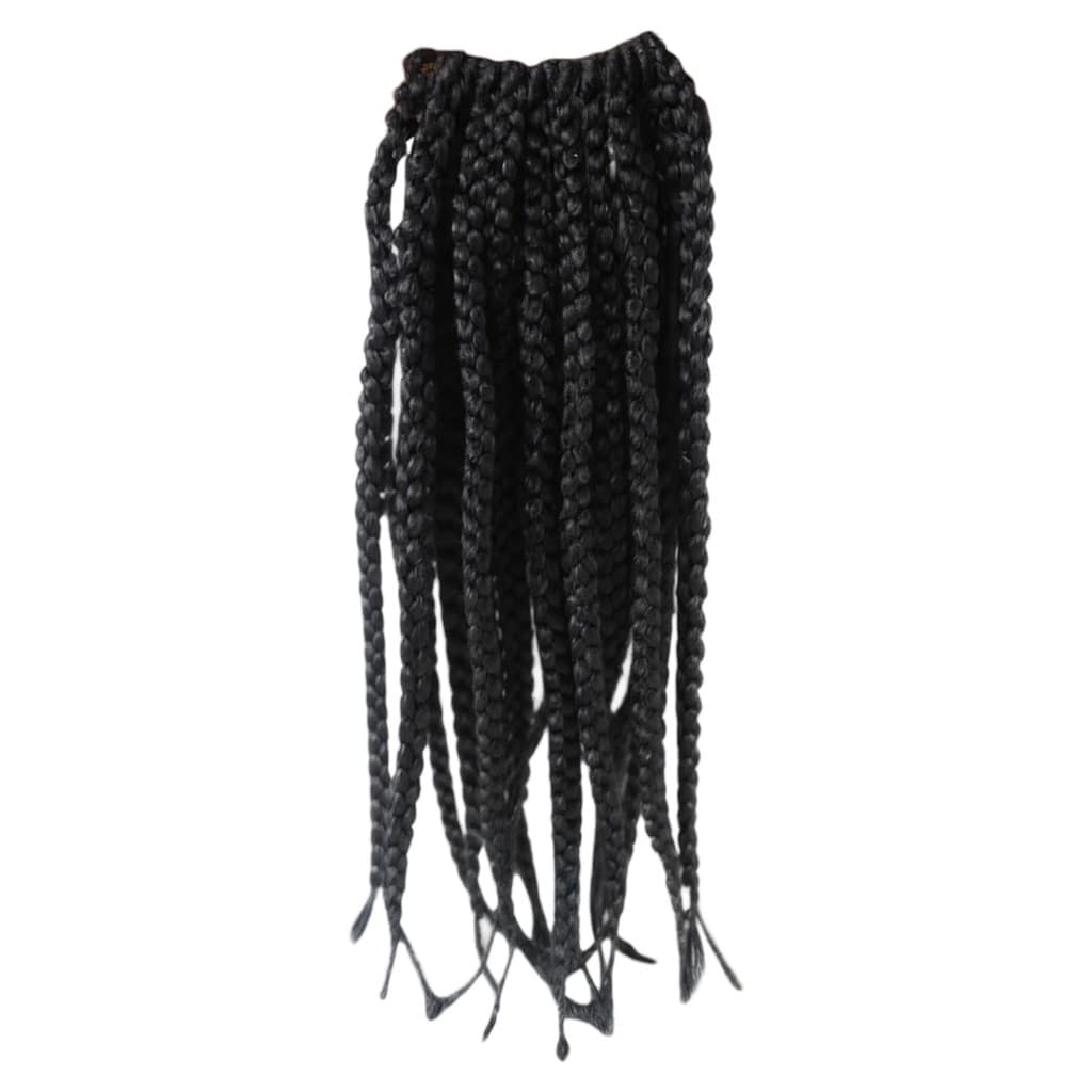 Aplique Crochet Junior Box Braids 35cm Loop Pronto Trança #1