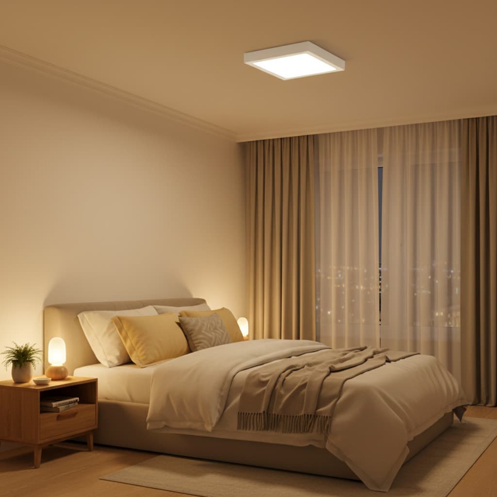 Luminária Painel LED Sobrepor  24W Luz para Casa e Escritório