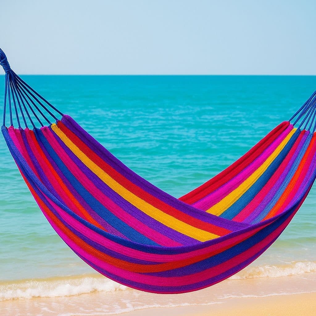Rede de Descanso Nylon Amazonas Impermeável  100% Nylon - Varias cores