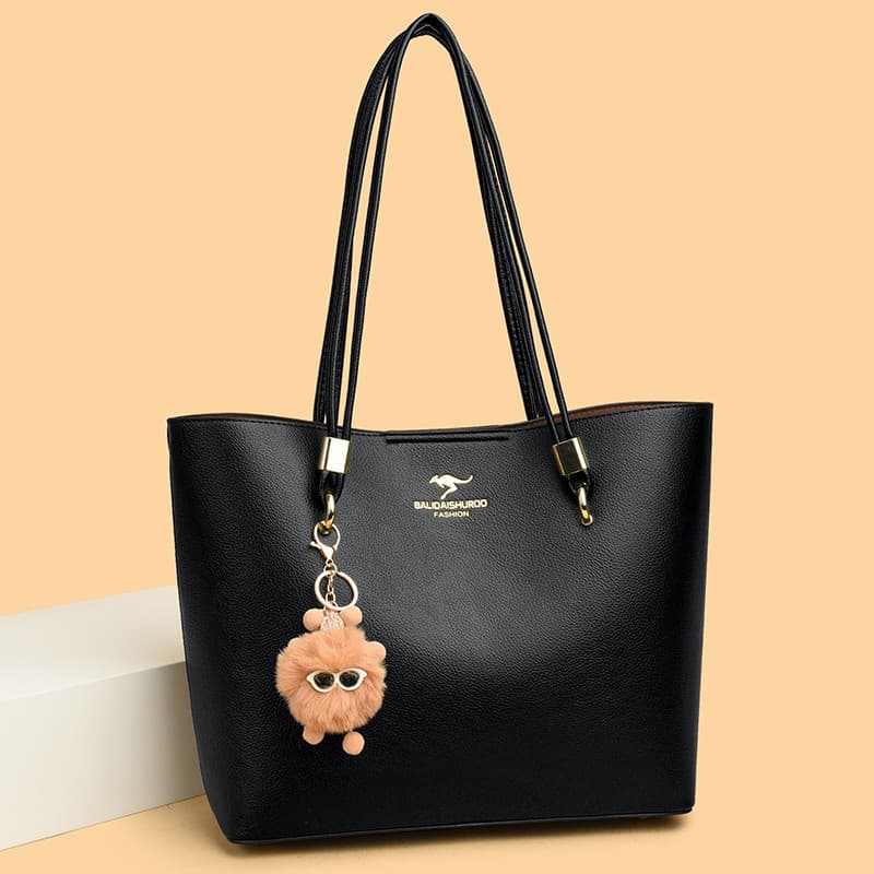Genuíno primeira camada de couro bolsa de ombro grande saco 2026 novo estilo Commuter estilo elegante All-Match grande c
