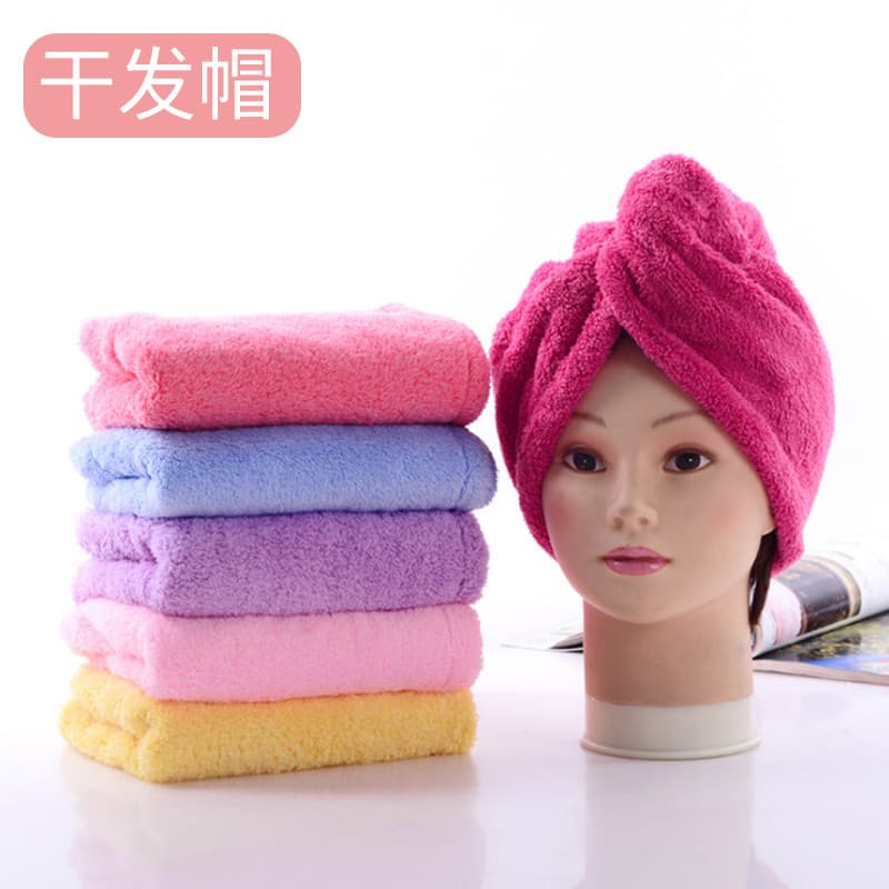 Touca de secagem de cabelo feminina absorvente de secagem rápida Shampoo Tik Tok toalha lenço de banho touca de banho to