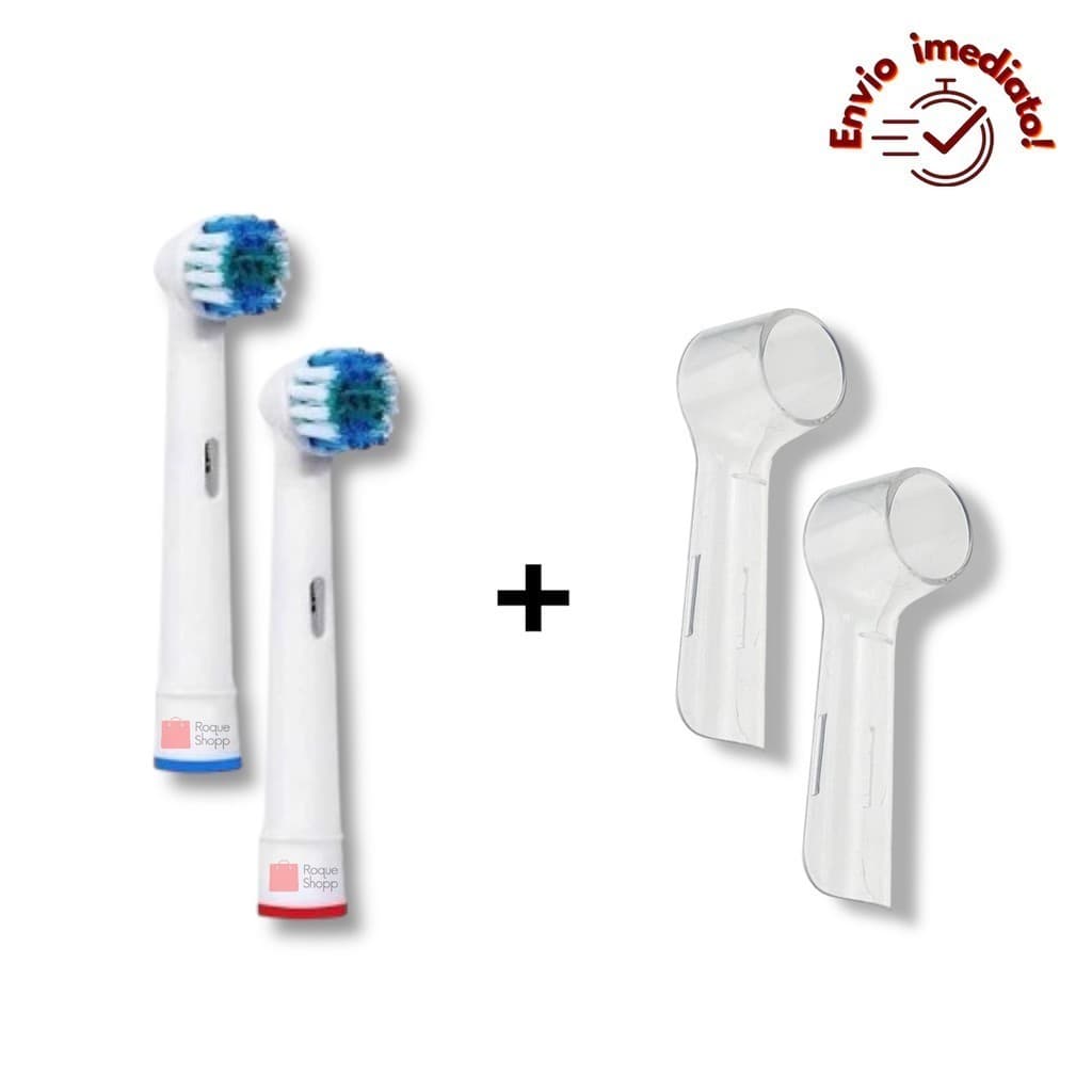 Kit refil + capa para escova elétrica Oral b - Pro Series Vitality Power Infantil