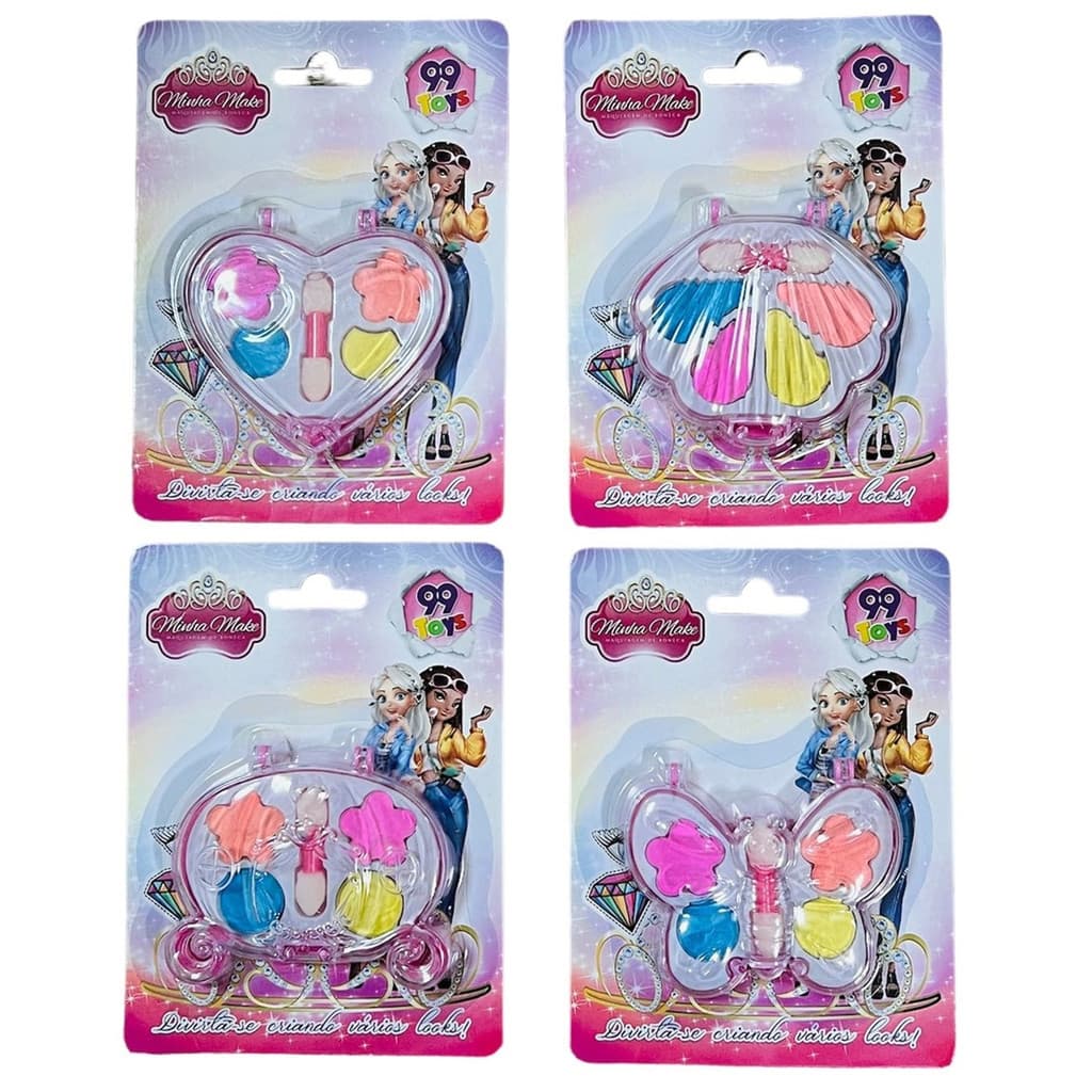 Brinquedo Infantil Kit Maquiagem Para Boneca