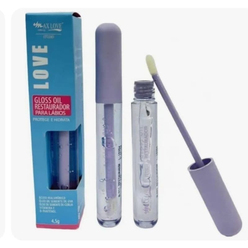 Gloss Oil Restaurador para Lábios Max Love 171