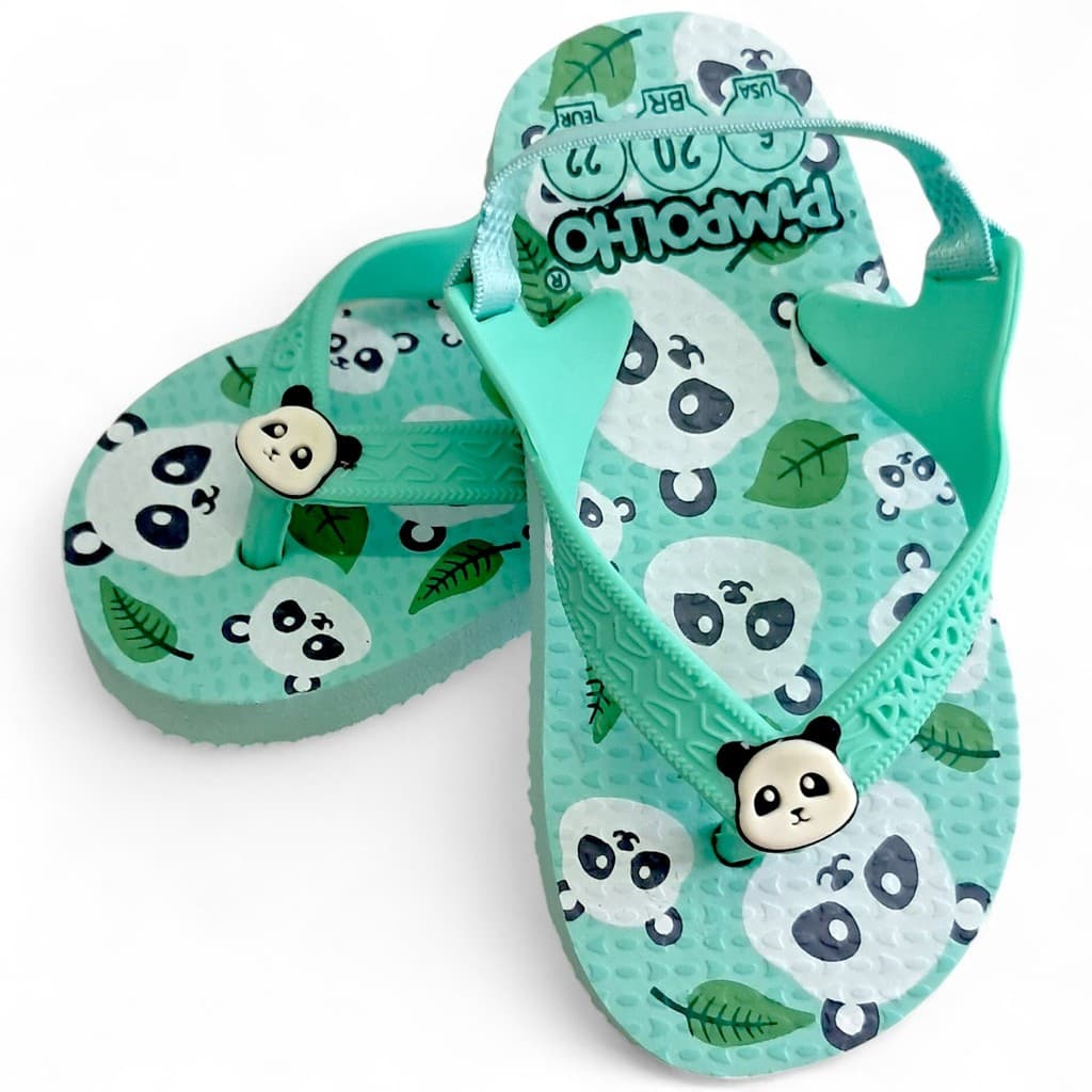 Chinelo De Bebe Infantil Elastico Menino Pimpolho