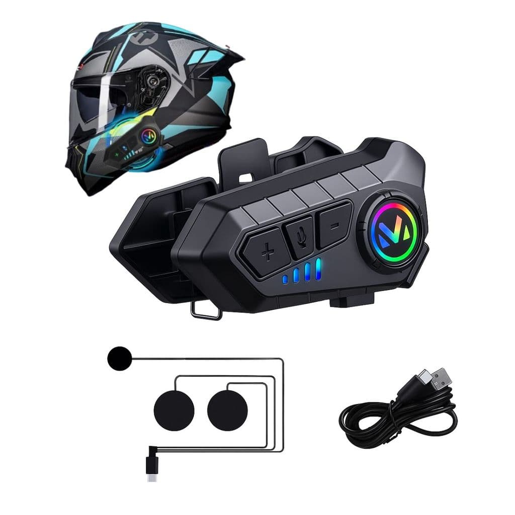 Eps-2592 Fone Capacete Moto Bluetrooth Controle De Voz