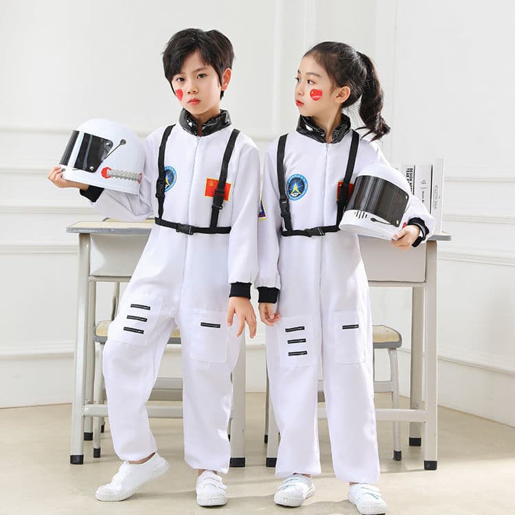 Terno espacial espaço terno espaço terno de ar crianças astronauta desempenho terno Spaceman astronauta Role-Playing tra