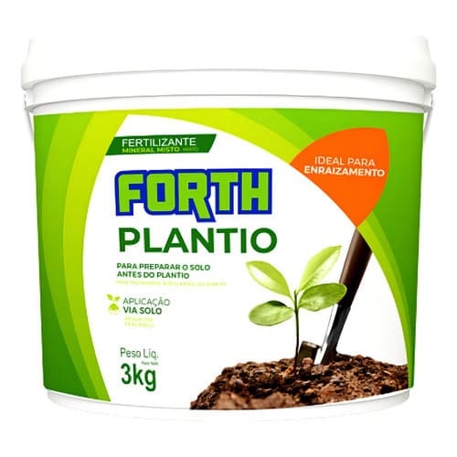 Fertilizante Adubo Forth Plantio 3kg Para Preparo Do Solo