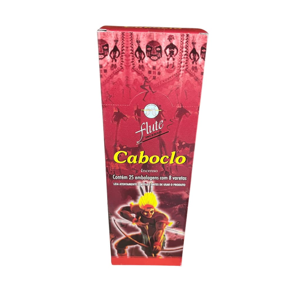Incenso Caboclo Flute Cx Com 200 Varetas