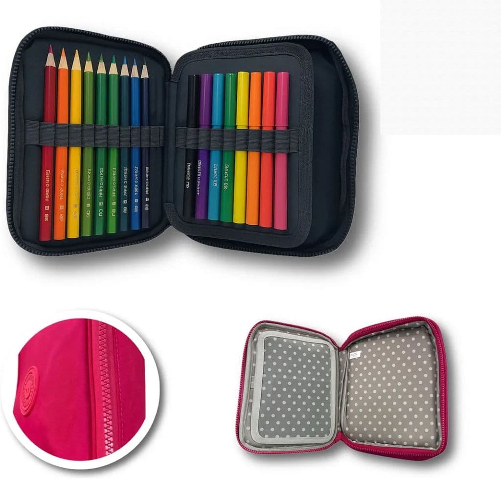 ESTOJO ESCOLAR RETANGULAR SPORT| MATERIAL ESCOLAR| KIT ESCOLAR|