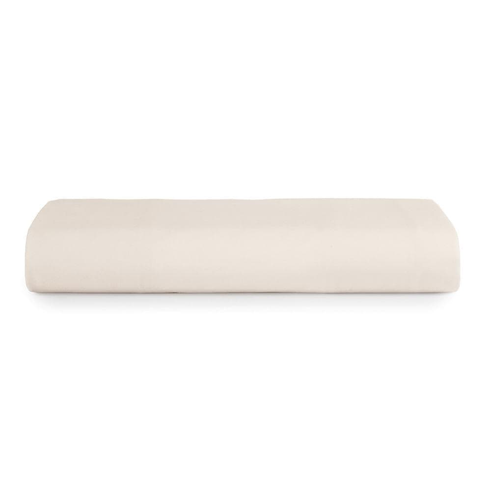 Lençol com Elástico Casal  Altenburg Algodão Lux 200 Fios  Bege Delavé