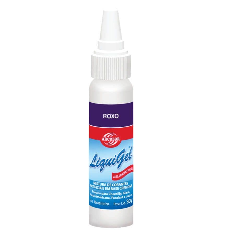 Anilina Liquigel 25 gr Roxo Arcolor
