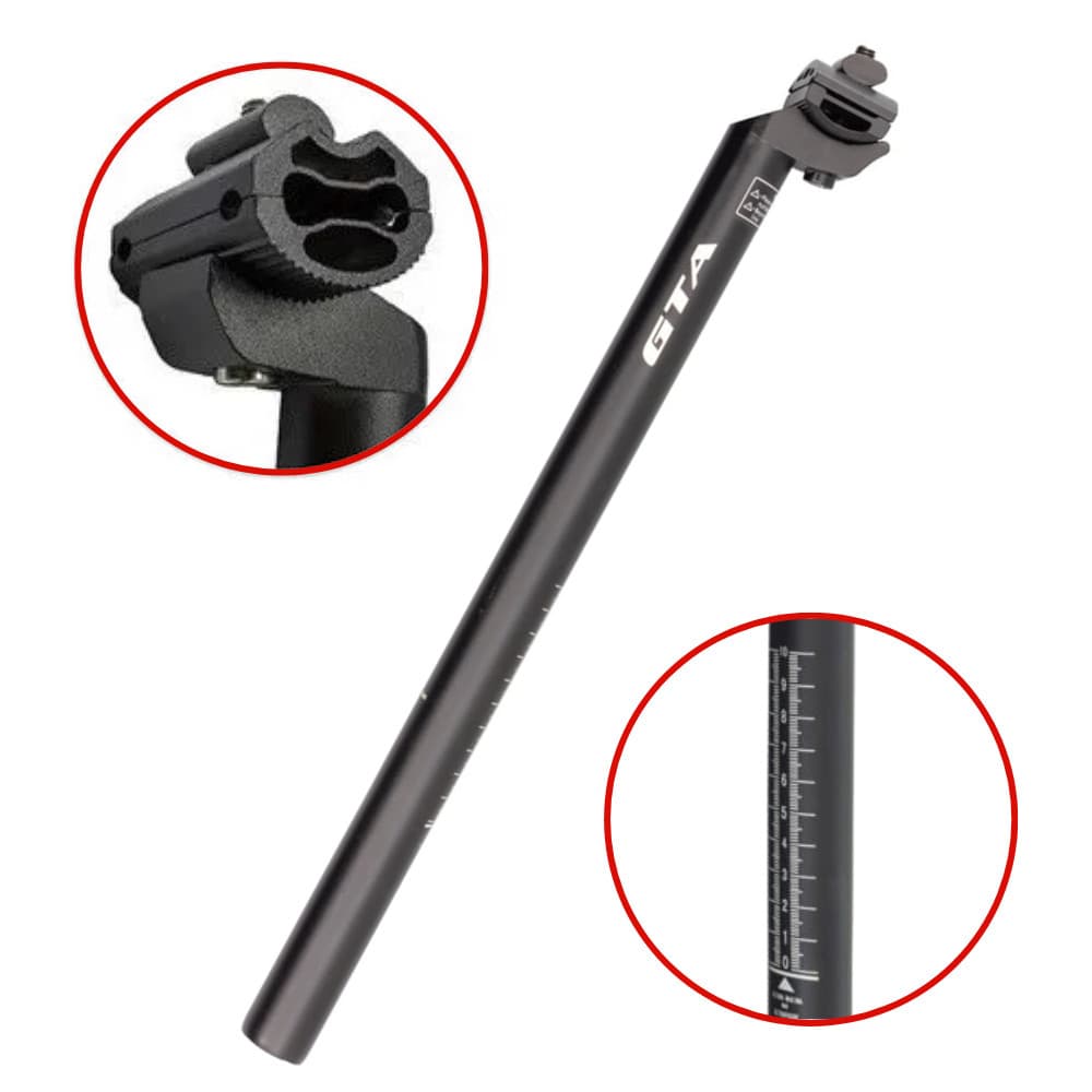 Canote de Selim Banco GTA 27.2 x 350mm Bicicleta Aro 26 a 29