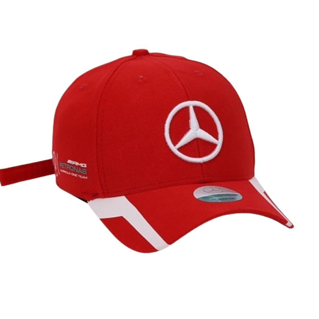 Boné Mercedes Benz Automotivo F1 Aba Curva SnapBack Unissex