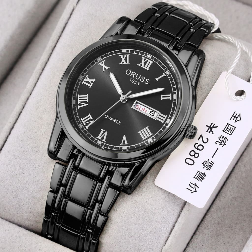 【Presente】Relógio Promoção ORUSS Prova D'água Elegante Casual Relógio de negócios LM 105