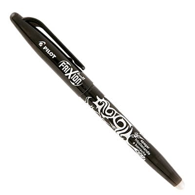 Caneta Apagável Fantasminha Frixion Ball Preta 0.7mm - Pilot