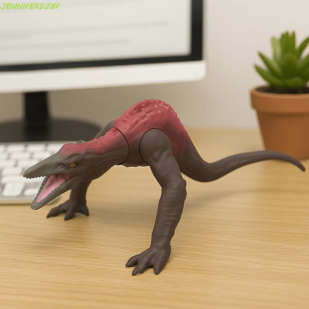 Figura De Ação Móvel JENNIFERDZBF Skullcrawler , Brinquedo Modelo Goanna Realista Colecionável Feito À Mão