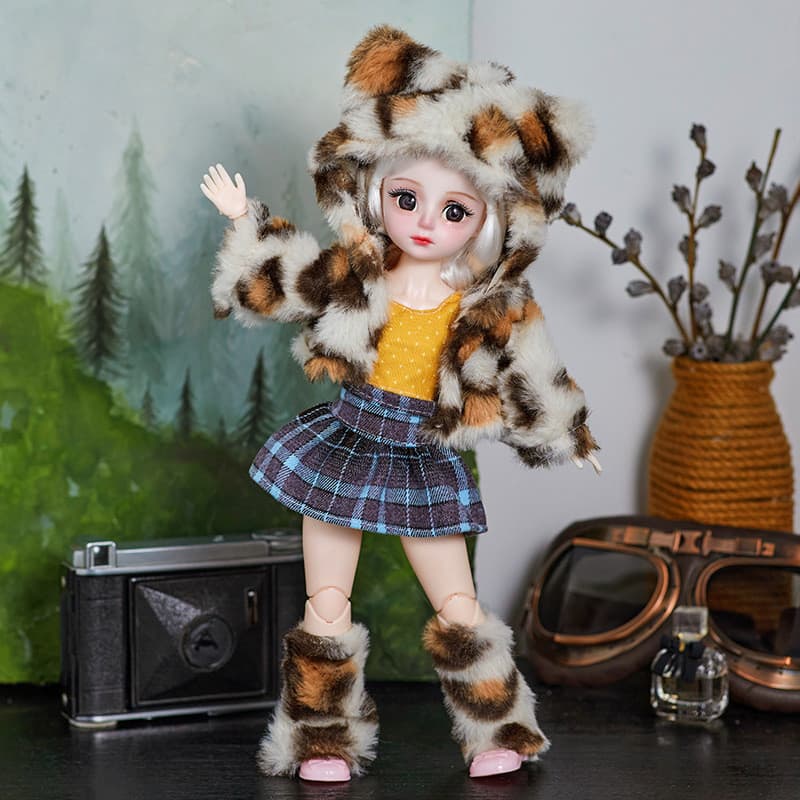 Conjunto de boneca BJD de 30 cm Boneca de menina Princesa Loli Boneca Brinquedo