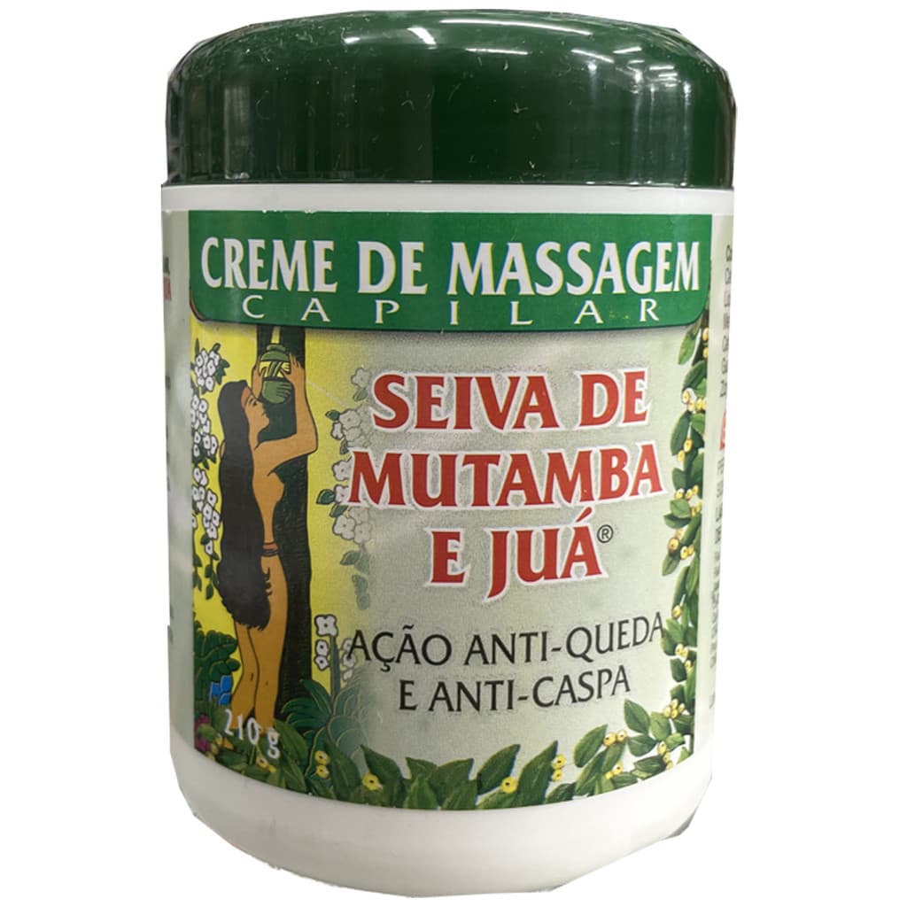 Creme De Massagem Seiva De Mutamba 210g
