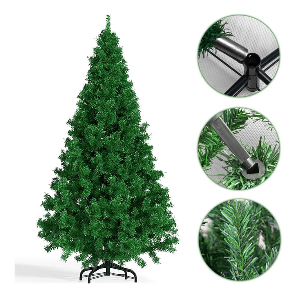 Árvore De Natal Pinheiro 150cm 380 Galhos Premium Tradicional Decoração de Natal