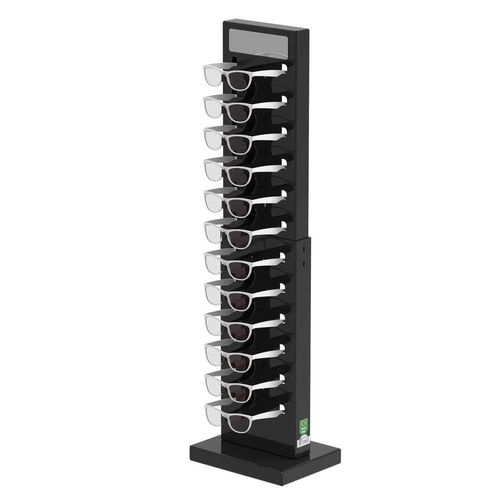 Expositor Para 12 Óculos Balcão - Torre