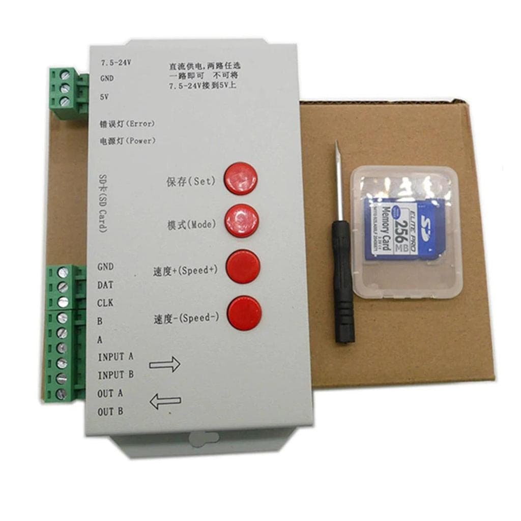 Kit Led Ws2811 720 Leds Branco Alto Brilho C Central T1000s