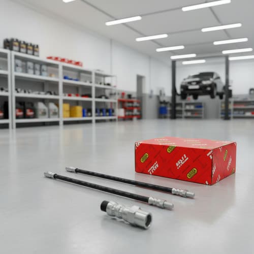 Par Tubo Flexível Dianteiro Trw Gol Parati Saveiro Voyage 1.0 1.3  Santana Quantum 1.6 1.8 2.0