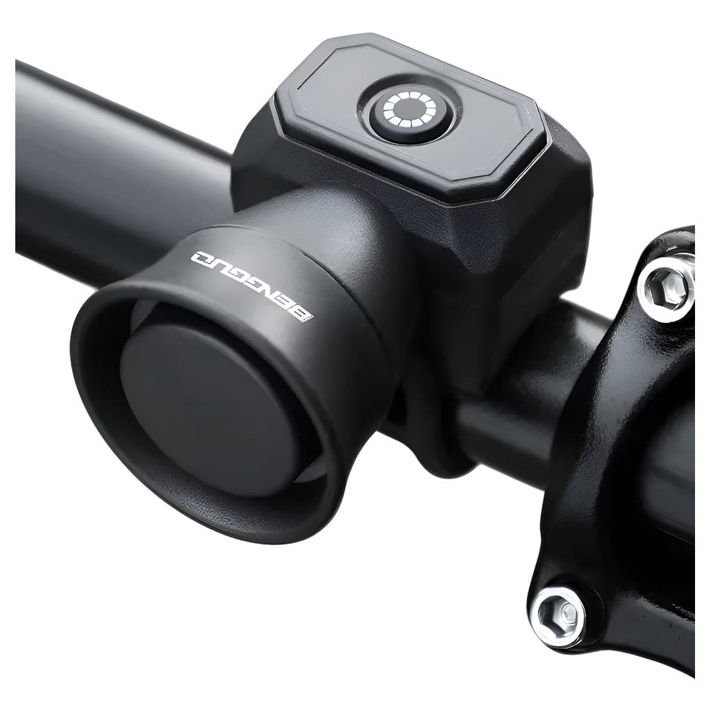 Buzina Irritante Para Bicicleta Com Som Alto 120db Recarrega - Preto