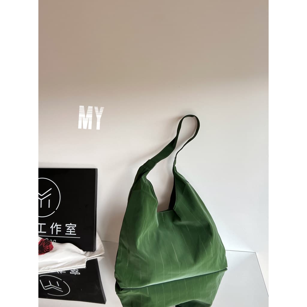 Meu estilo preguiçoso ins bolsa Tote solta bolsa de ombro feminina estilo Casual All-Match bolsa feminina estilo nicho e
