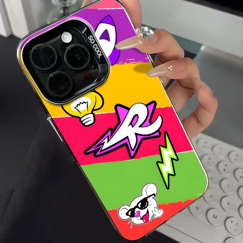 Capinha de Emilly Vick dos Rosa Desenho animado para iPhone 11 13 x xr xs max 12 14 15 16 pro max 7 15 Plus 12 pro capa