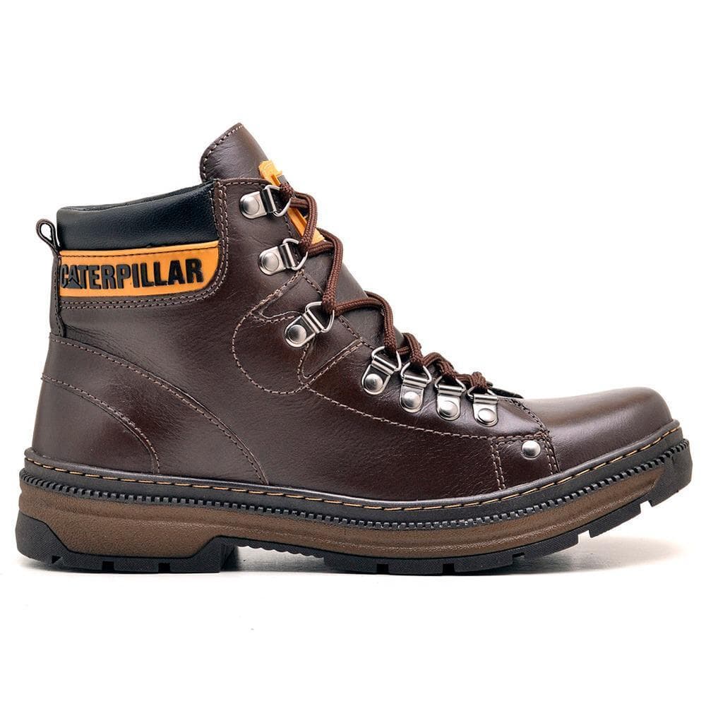 Bota Militar Caterpillar Couro - A Escolha dos Aventureiros