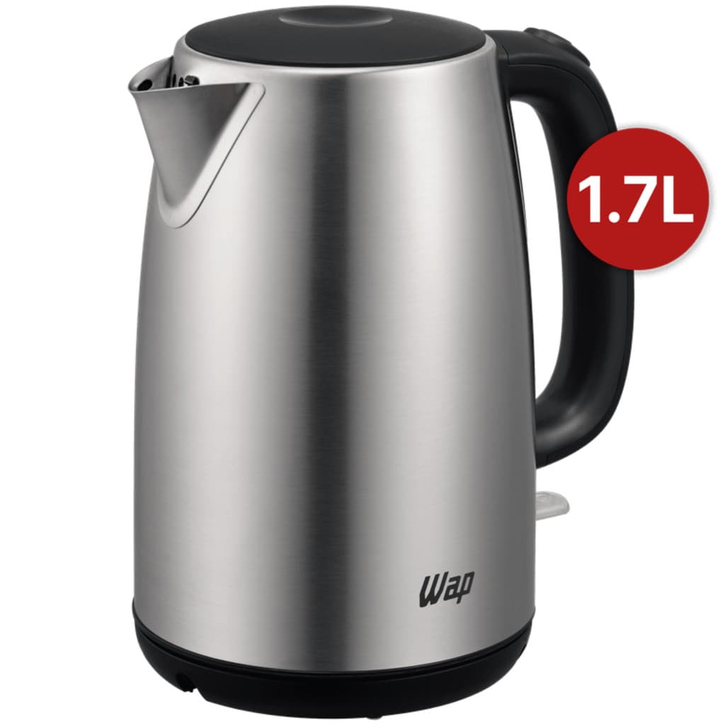 Chaleira Elétrica WAP WCE1 Inox 127V 1200W 1,7L Nível D'agua