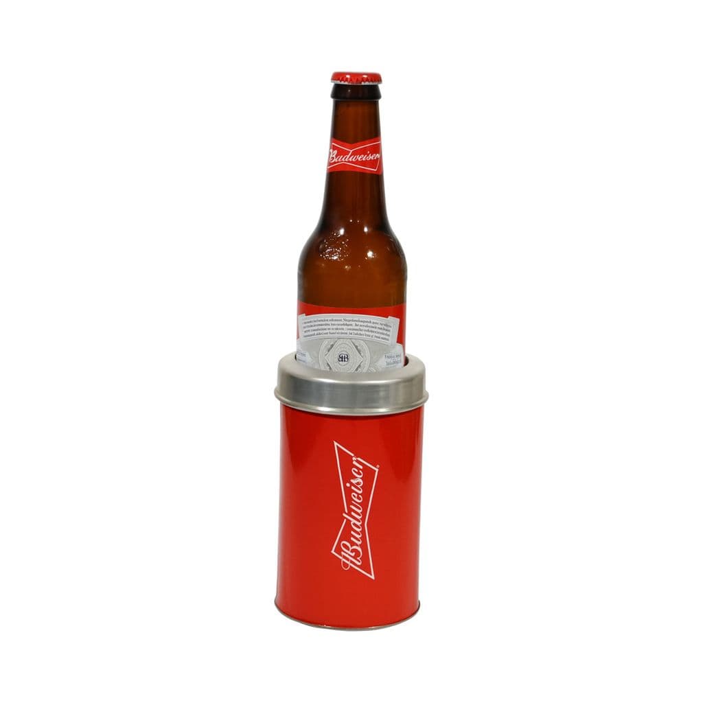 Cervegela Budweiser Porta Garrafa 600ml Elegante Ideal Para Bares Pub E Restaurantes