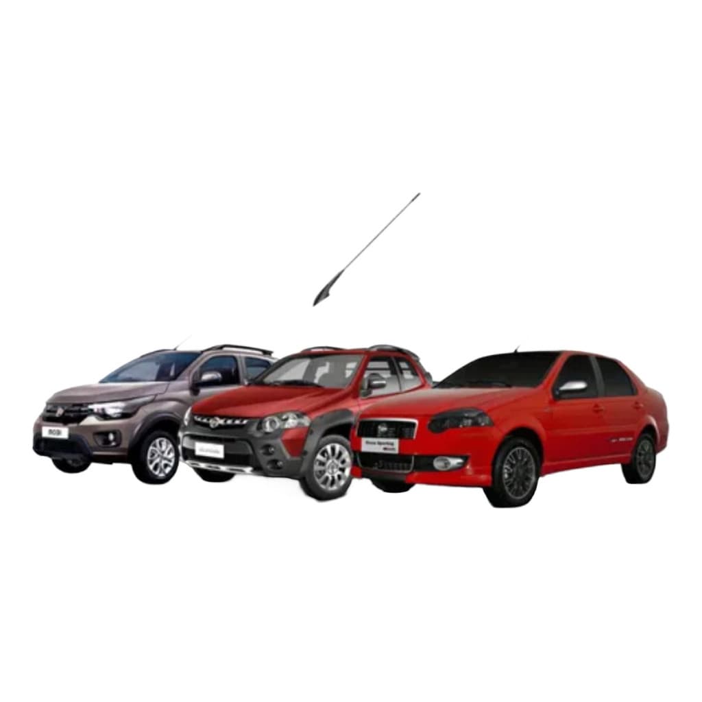 Antena Olimpus Passiva Fiat Mobi/strada/siena - Preta 11.03.0334