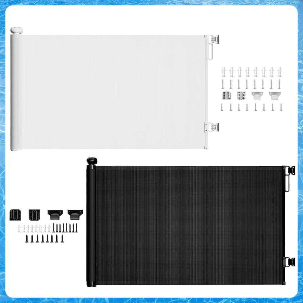 Grade de Proteção Retrátil 150x86cm | Ideal para Pets e Bebês | Portão de Segurança para Escadas, Portas e Ambientes