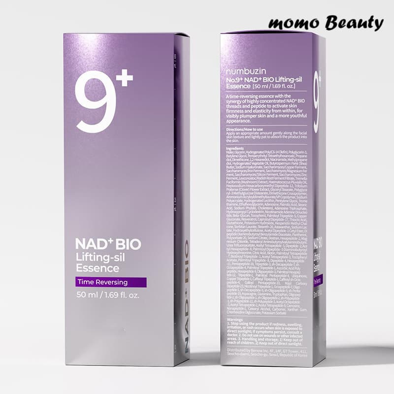 NAD+ BIOLifting-sil No.9 Essência Lifting e Firmadora No.9 Sérum de Ácido Hialurônico
