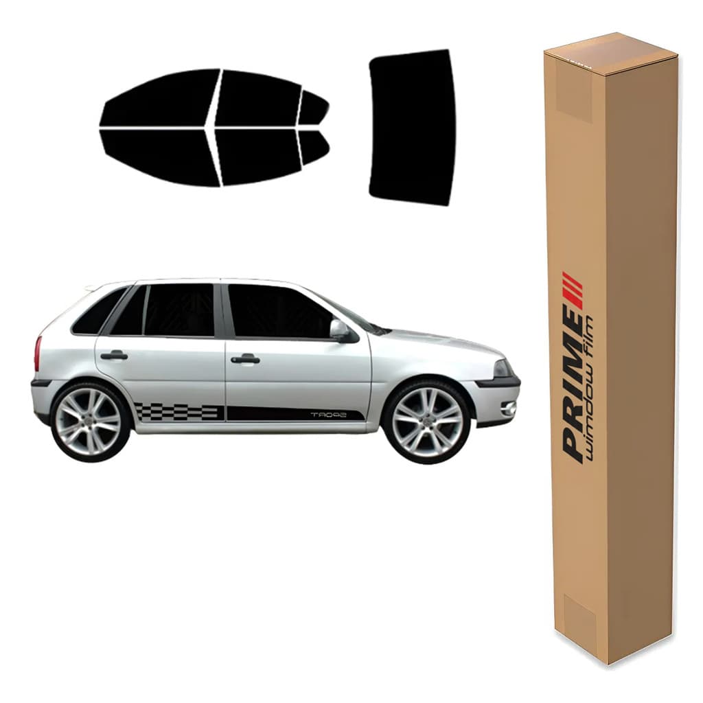 Insulfilm Gol G3 1999 a 2005 4 portas G5 G20 G35 G50 Carbon