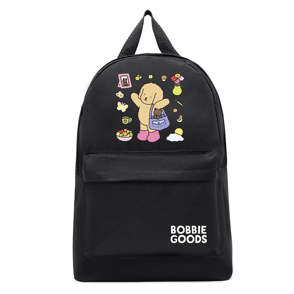 Mochila Infantil Bobies Good Menina e Menino Livro de Colorir Escolar Bolsa Espaçosa