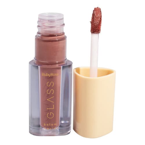 Batom Liquido Velvety Glass by Ruby Rose Acabamento Acetinado e Vitamina E