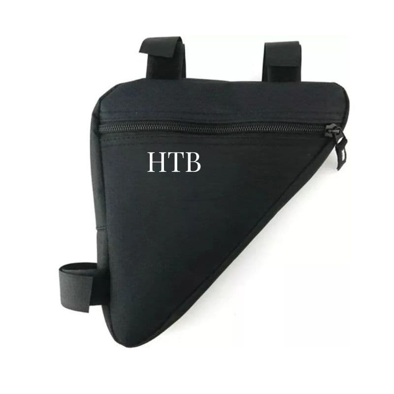 Bolsa Triangular Para Bike Para Quadro Bag Case Ciclismo Mtb Cor Preto