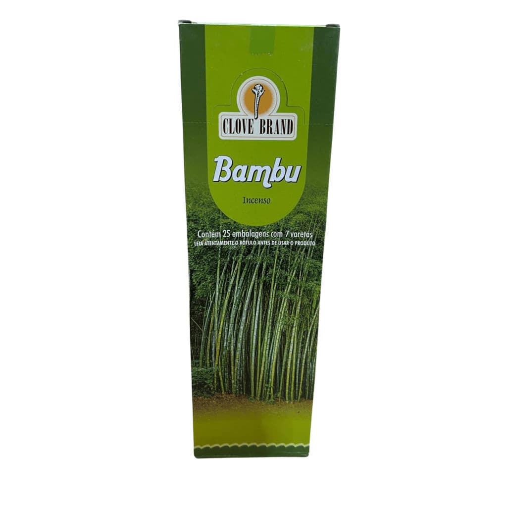 Incenso De Bambu Clove Brand Cx Com 175 Varetas