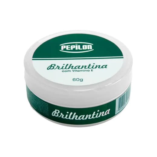 Brilhantina Pomada Modeladora Com Vitamina E 60G - Pepilon