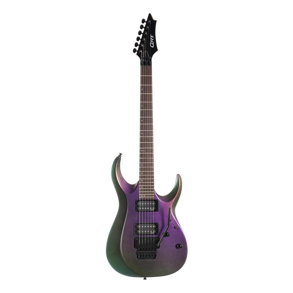 Guitarra Cort X300 Flip-Purple Floyd-Rose EMG